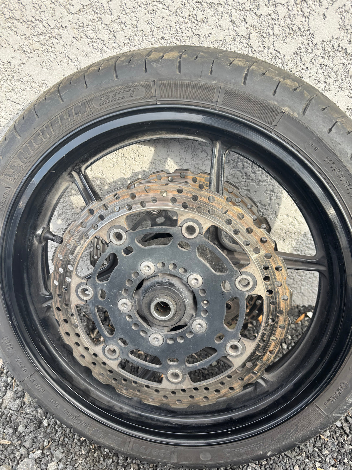 Vorder- und Hinterrad Kawasaki Er6 2012/2016
