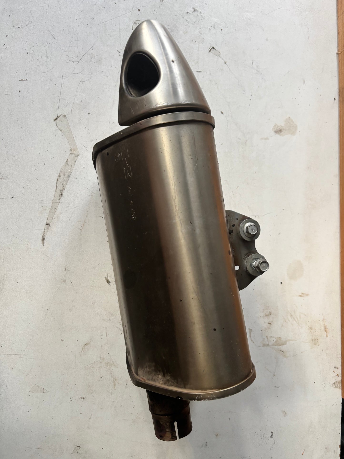 Auspuff Schalldämpfer Kawasaki Er6n er6f 2005-2011