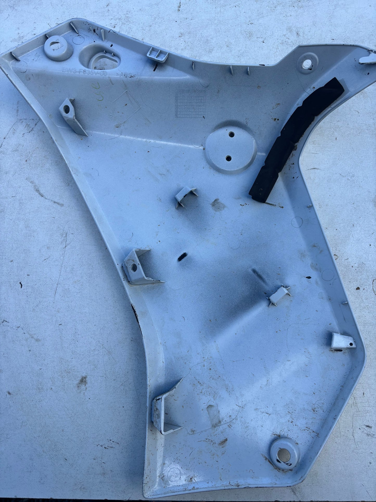 Flanc écope droit yamaha Tenere 700 2019 à 2024 BW3F835V00UJ