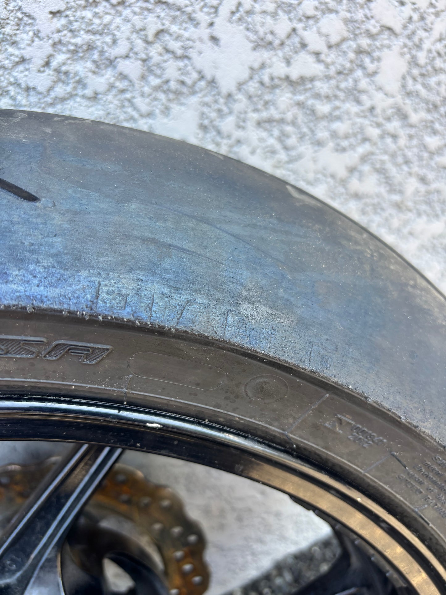 Roue jante arrière  Kawasaki zx6r 2009/2012