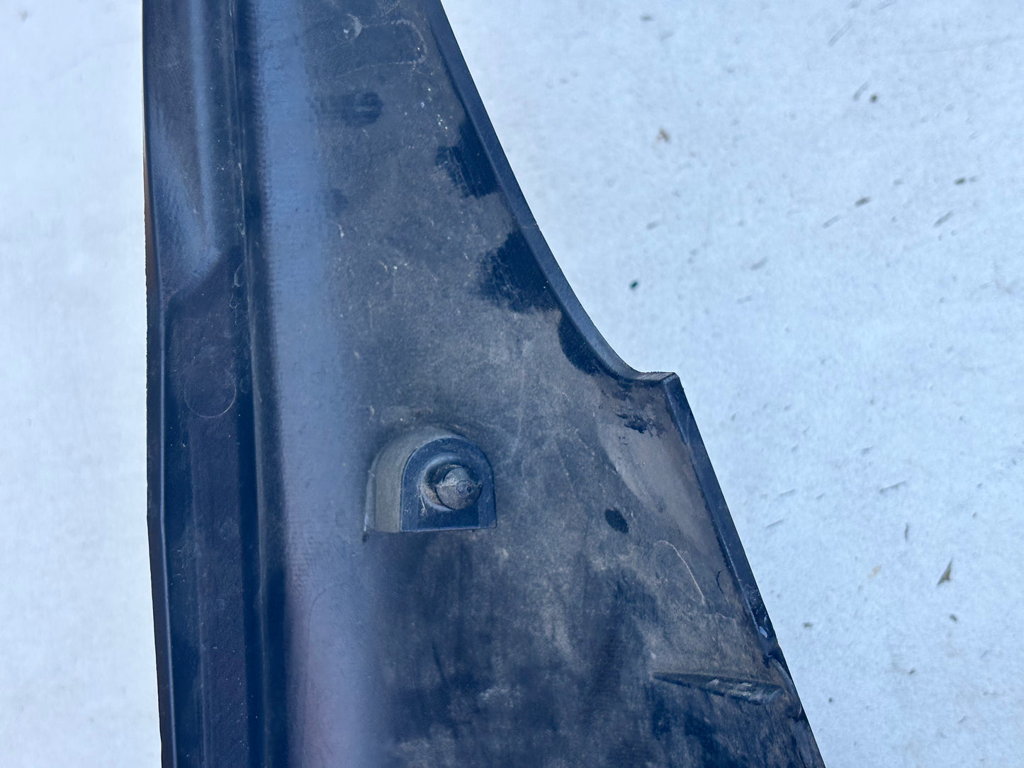 Carénage coque arrière gauche  Er6n er6f phase 1 2006/2008