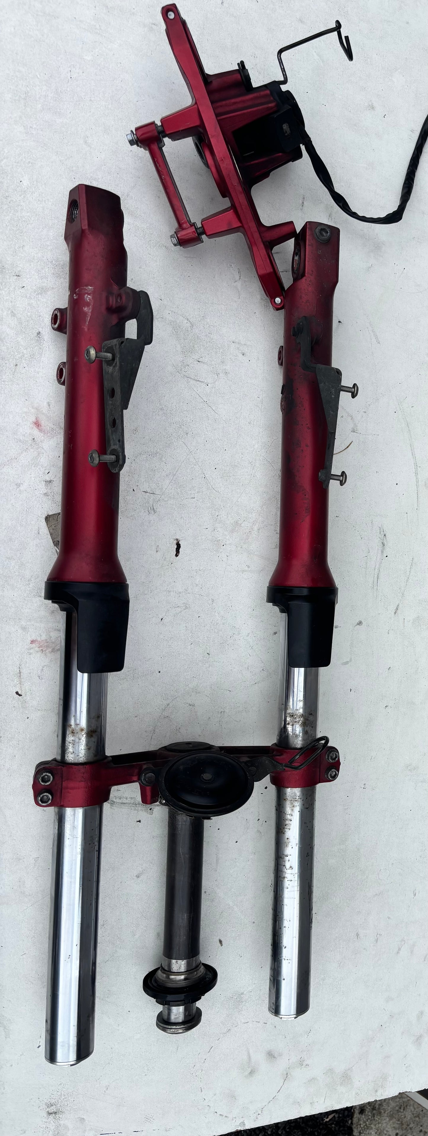 Fourche bras de fourche Kawasaki Er6n sans ABS 2005/2008