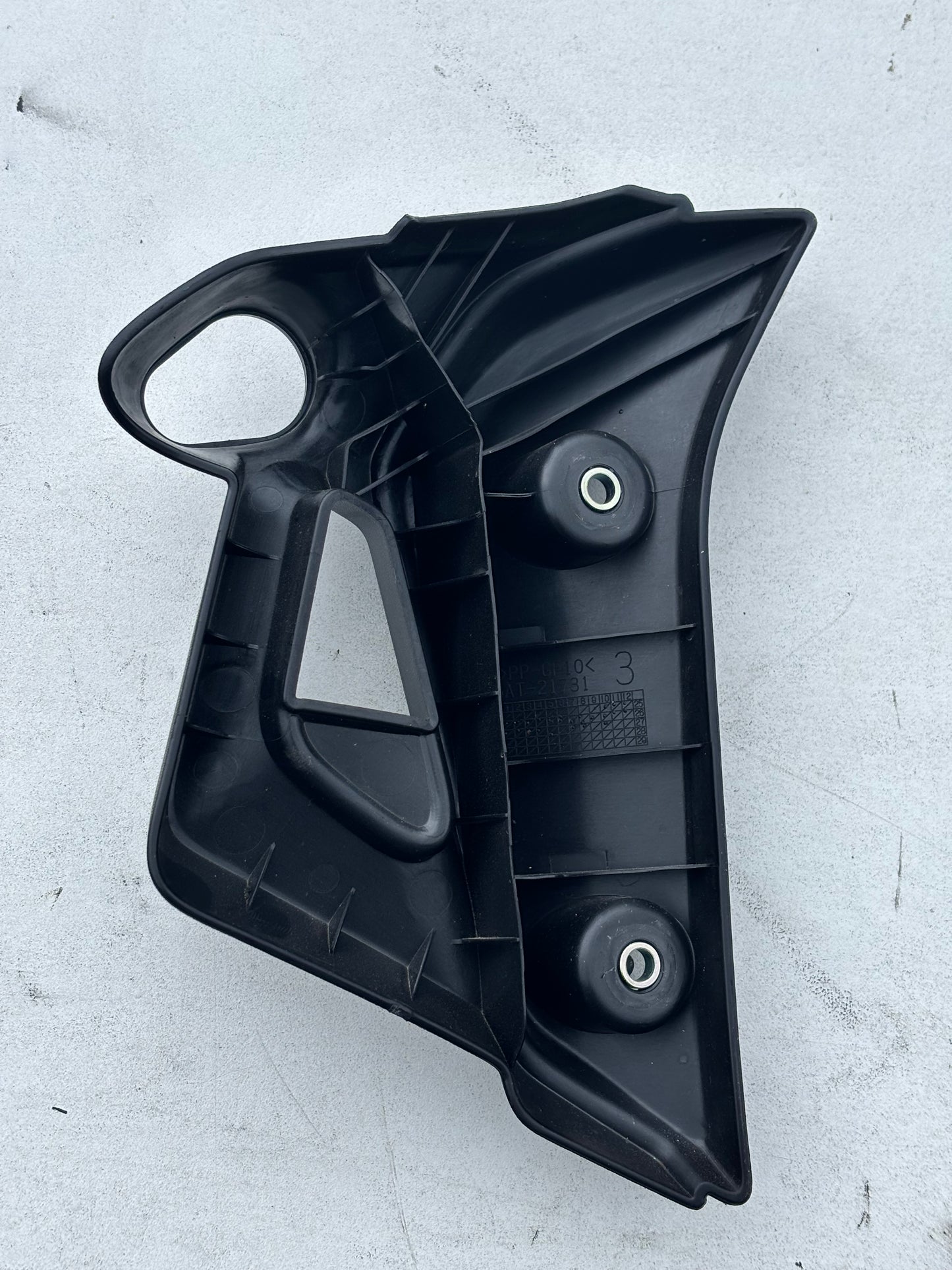 Écope radiateur support clignotant Yamaha mt07 2021/2024 Gauche