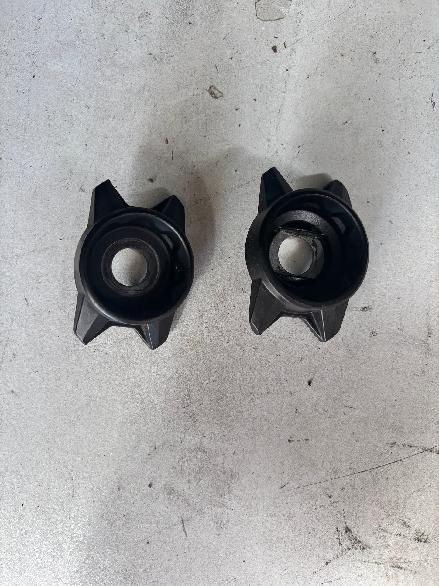 Paire Protection cale support axe de roue arrière Yamaha mt07 tracer 700 noir
