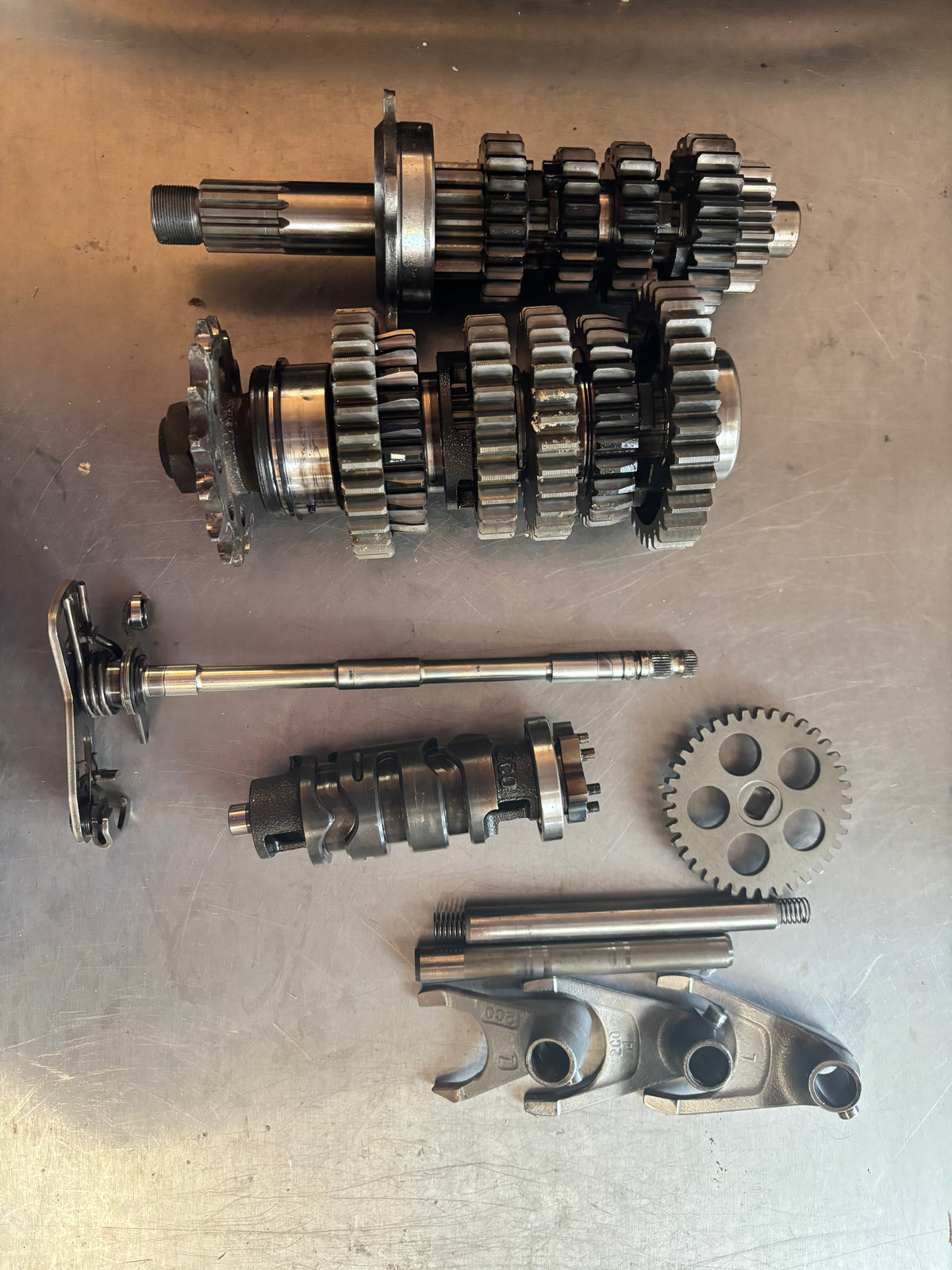 Boite vitesse engrenage Yamaha R6 2008-2016