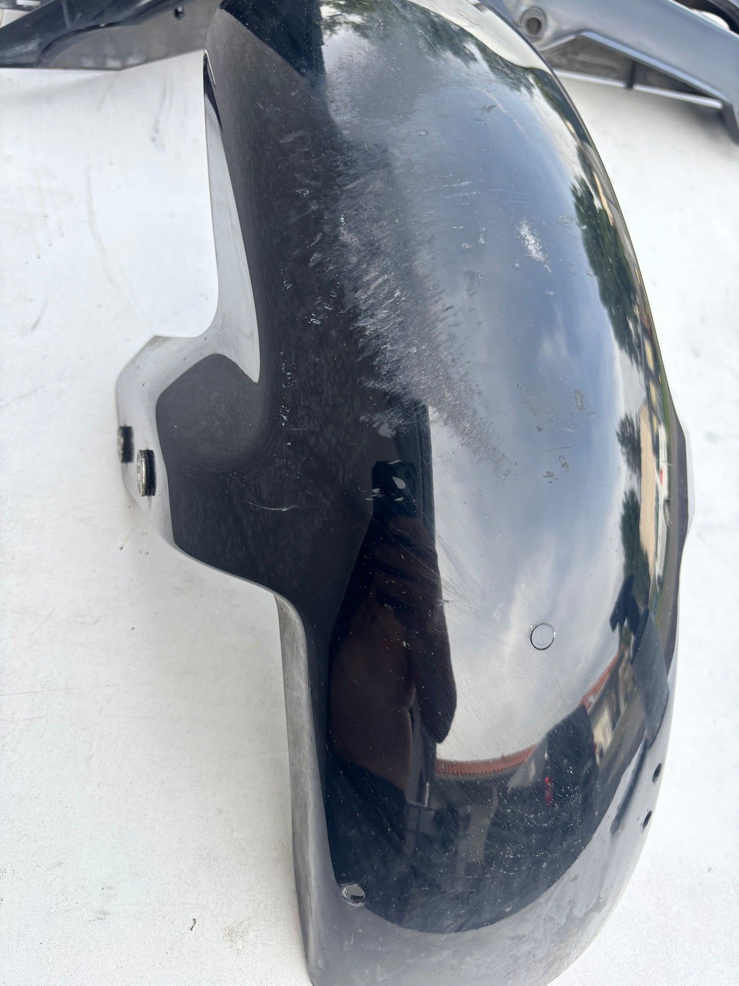 Garde boue avant Kawasaki Er6n er6f 2005/2008