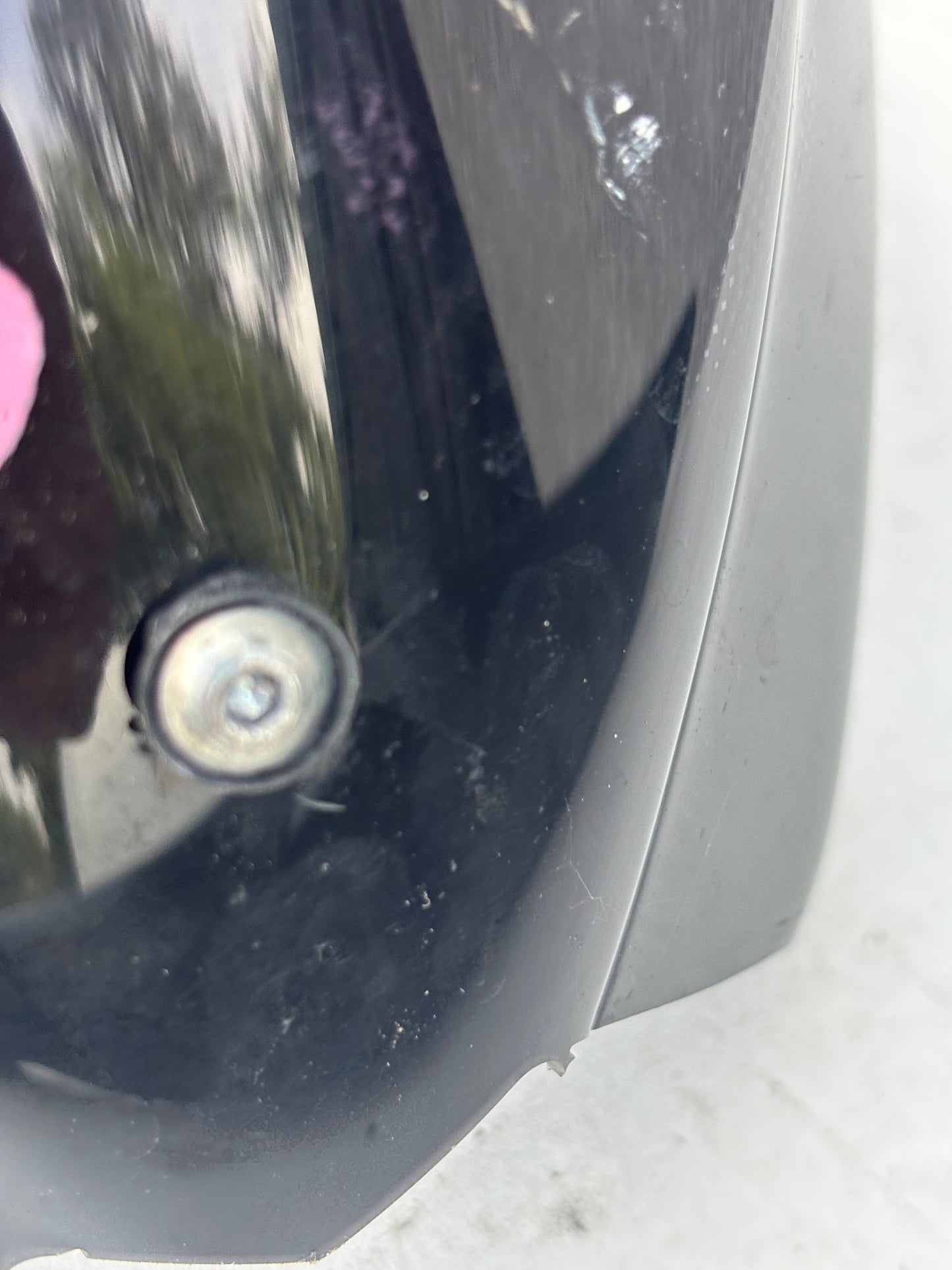 Coque protection compteur avec saut vent bulle Kawasaki Er6n 2005/2008