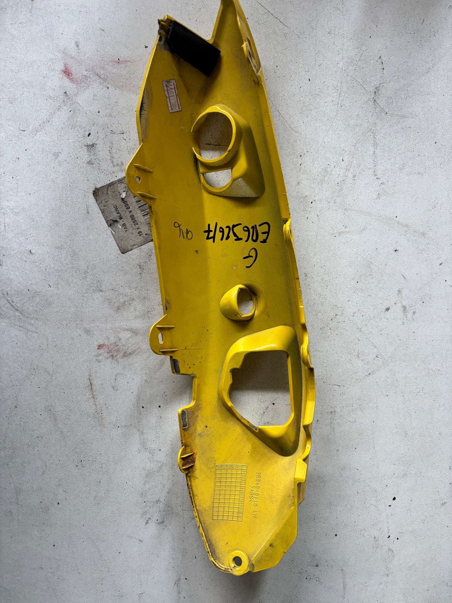 Carénage arrière gauche Kawasaki Er6 N er6f 2012/2016