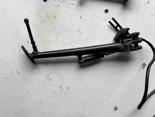 Béquille et contacteur Kawasaki Er6n er6f