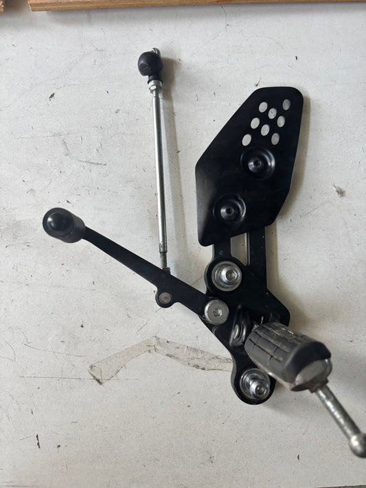 Platine support sélecteur gauche  yamaha mt07 mt 07 2014-2024
