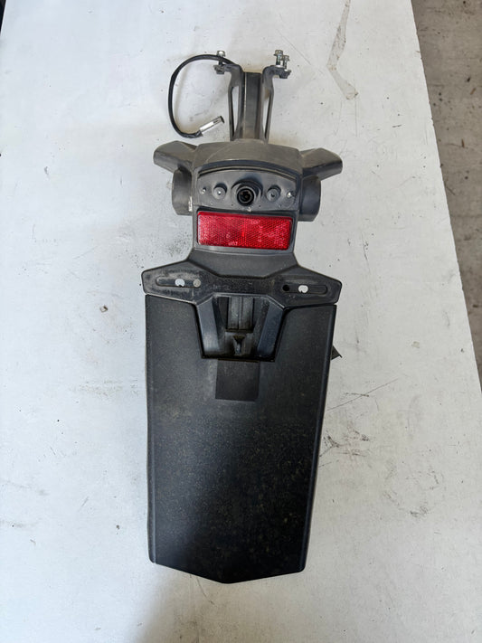 Support plaque immatriculation bavette  Yamaha mt tracer 900 2015/2020