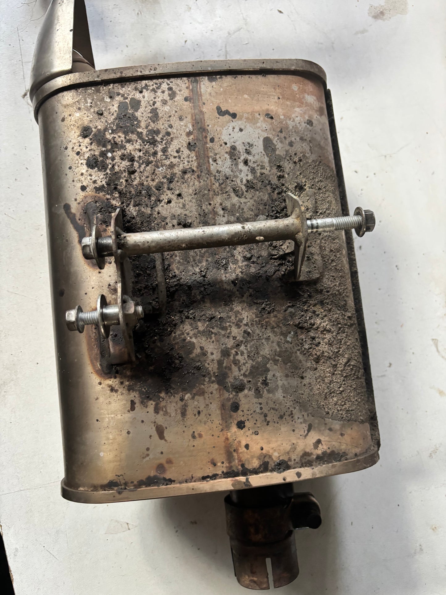 Auspuff Schalldämpfer Kawasaki Er6n er6f 2005-2011