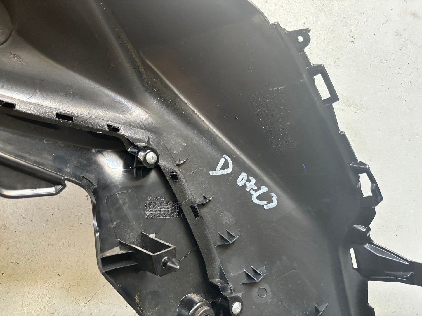 Ensemble Carénage coque écope réservoir droit/gauche Yamaha mt07 2021/2024