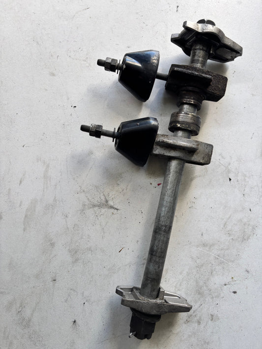 Axe de roue Tendeur chaîne bras oscillant arrière Kawasaki Er6n er6f 2009/2011