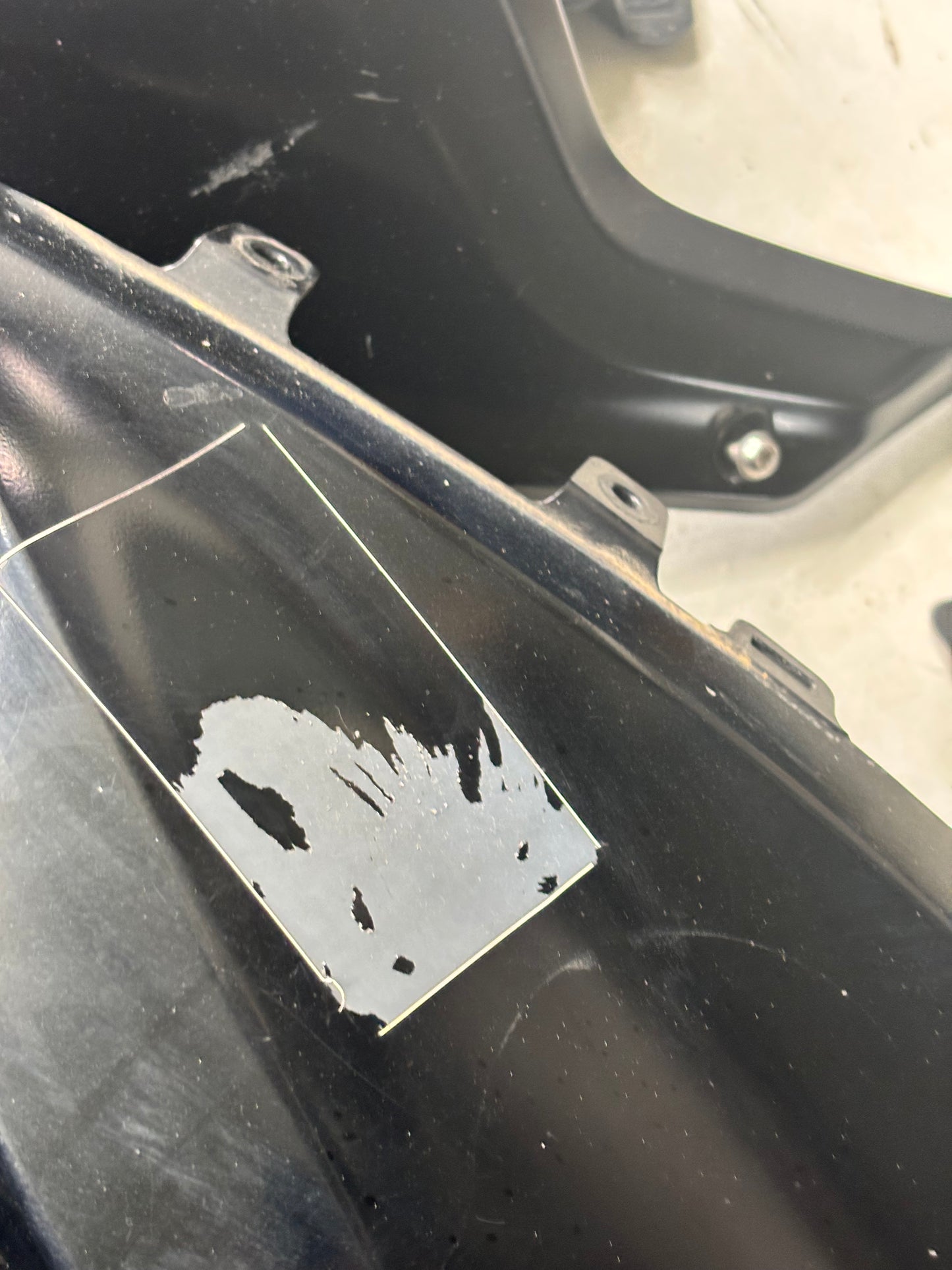 Ensemble carénage coque couvre réservoir écope droit et gauche yamaha mt 07 2014-2017