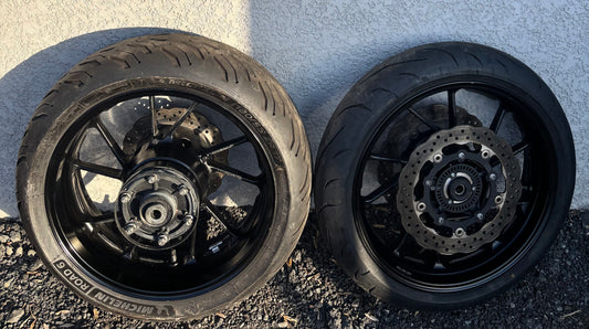 Pack roue avant arrière ABS yamaha mt 07 mt-07 2014/2020