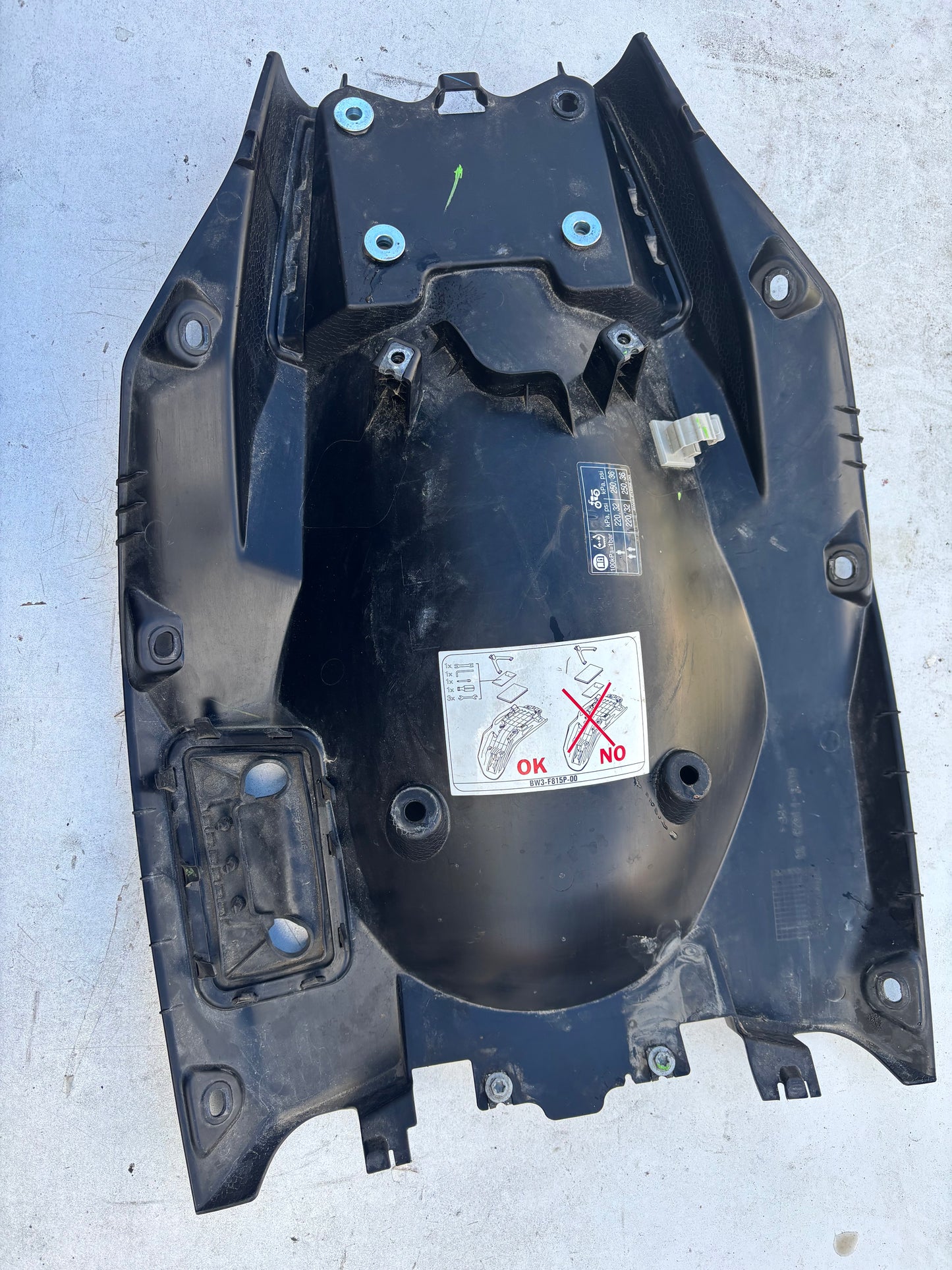 Hinterradkasten Yamaha Tenere 700 2019 bis 2024 BW3F1629000