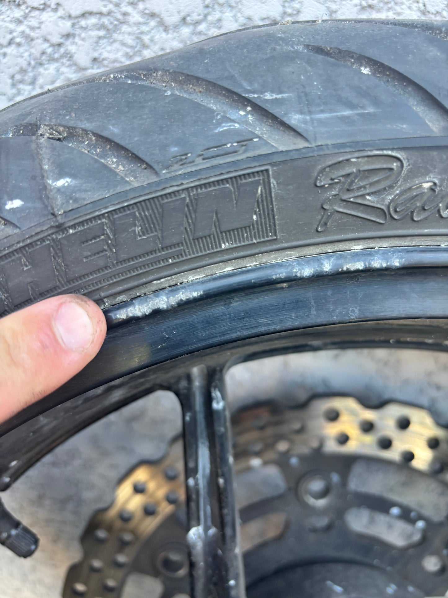 Roues jantes avant et arrière Kawasaki Er6 2005/2011