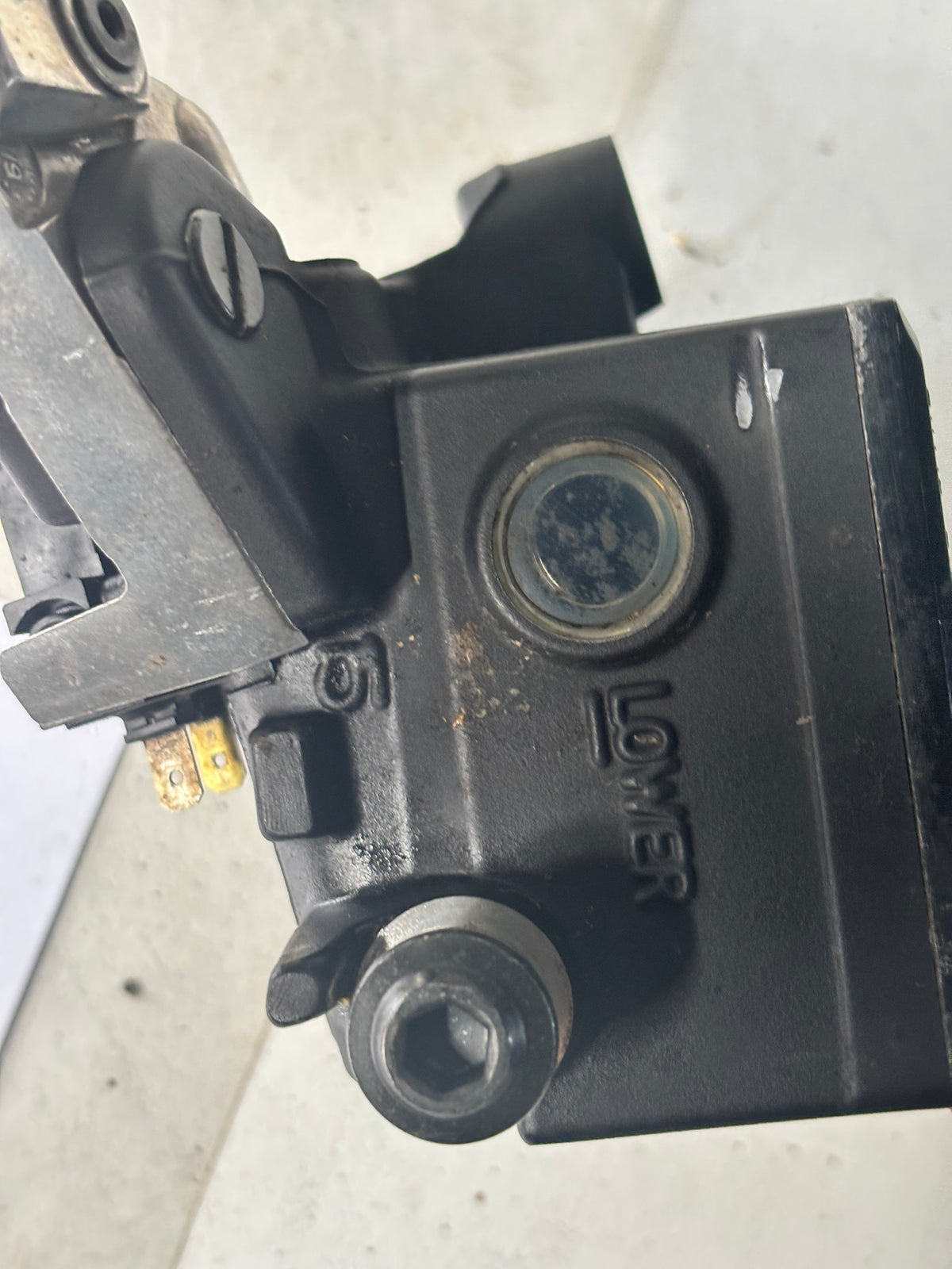 Yamaha MT 07 brake master cylinder and lever