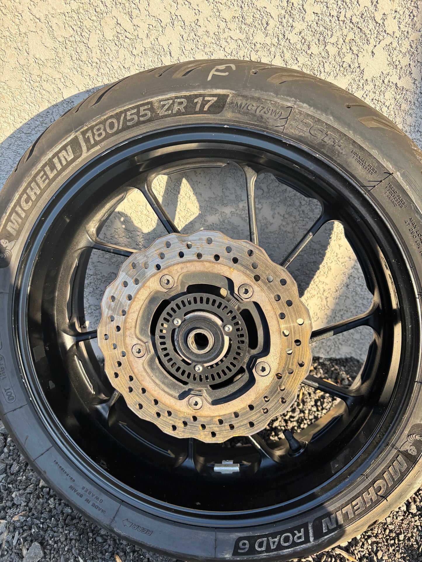 Pack roue avant arrière ABS yamaha mt 07 mt-07 2014/2020