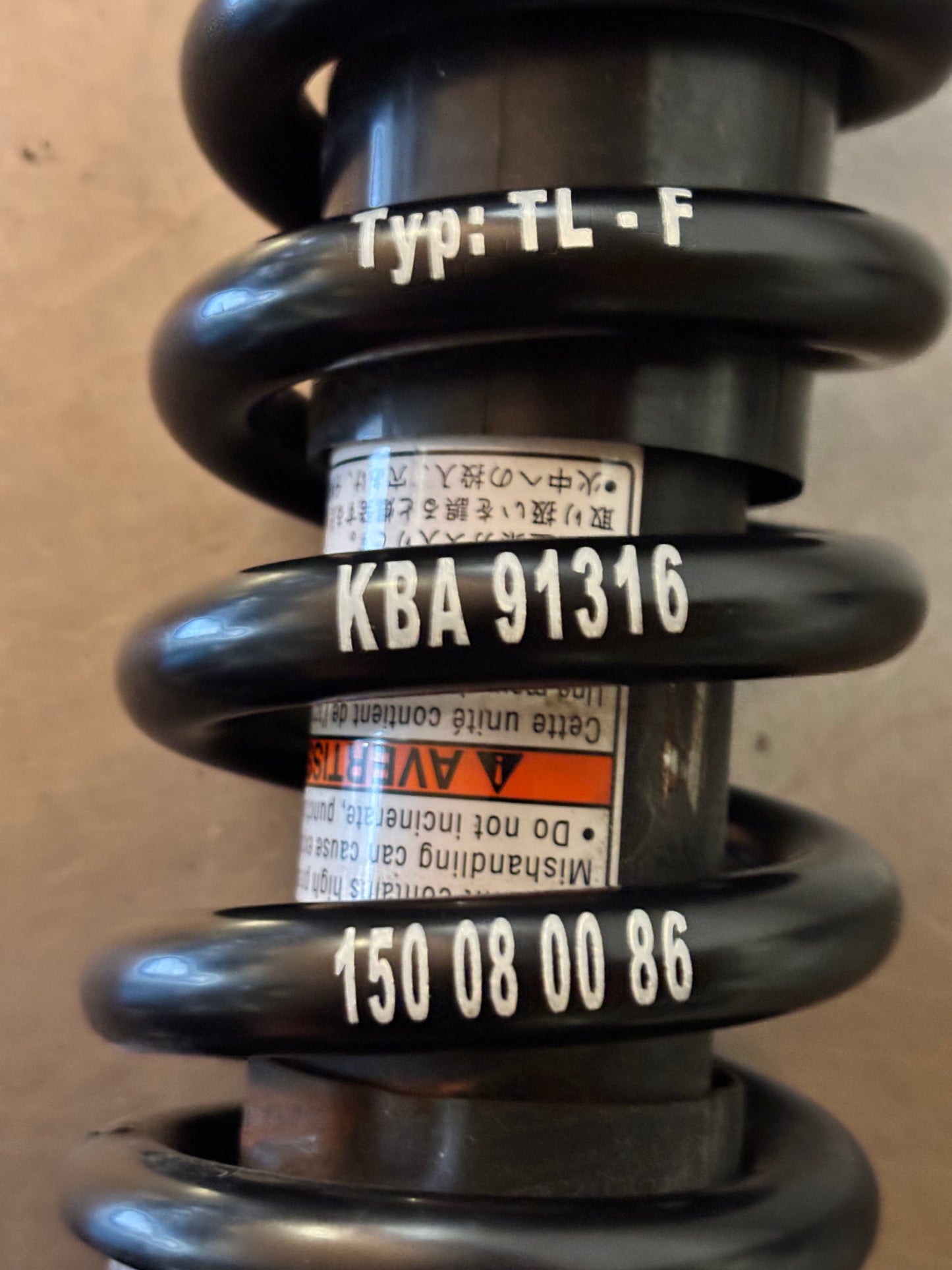 Amortisseur rabaisser Kawasaki Er6n er6f 2009/2011