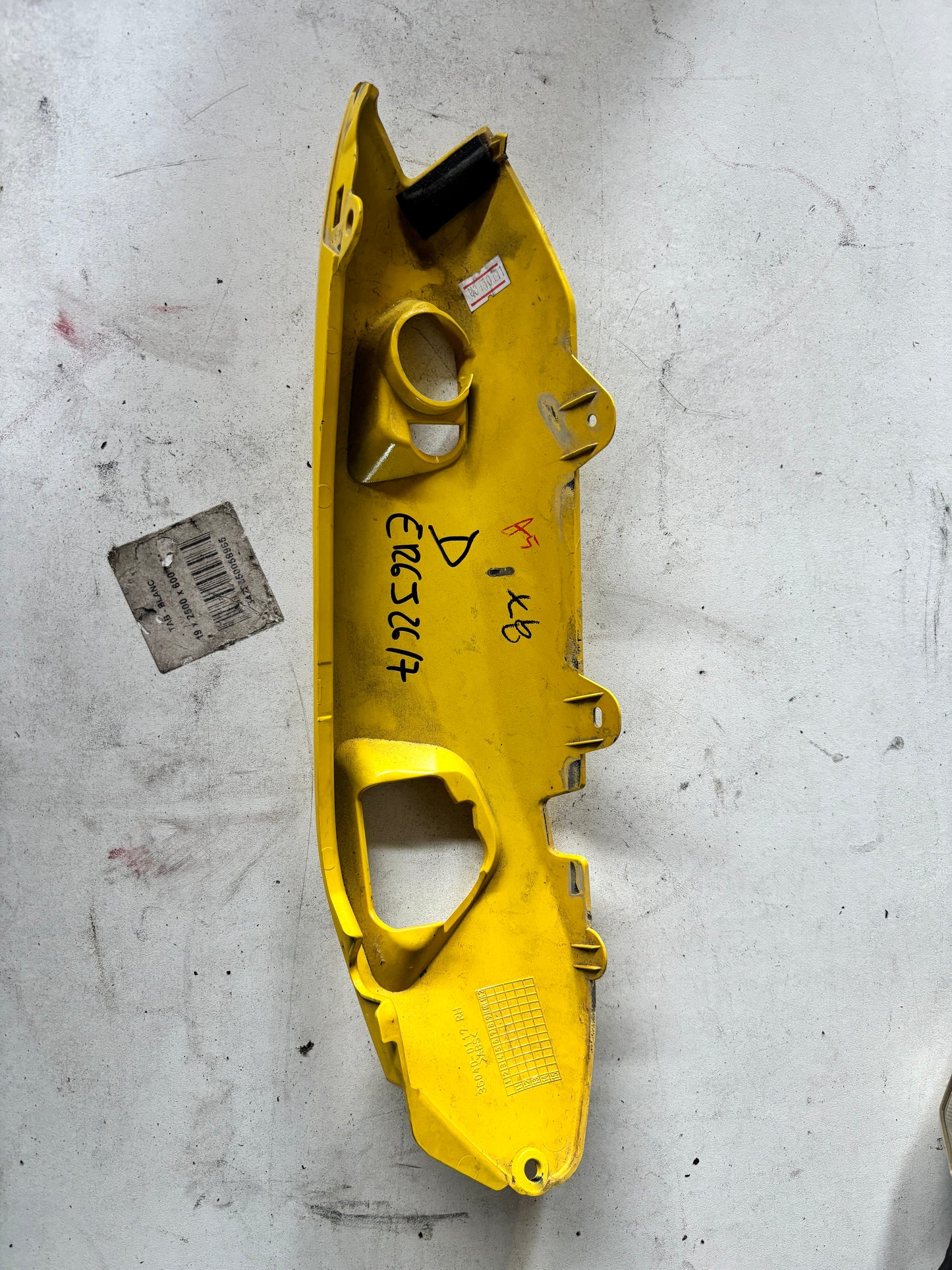 Carénage arrière droit Kawasaki Er6 N er6f 2012/2016