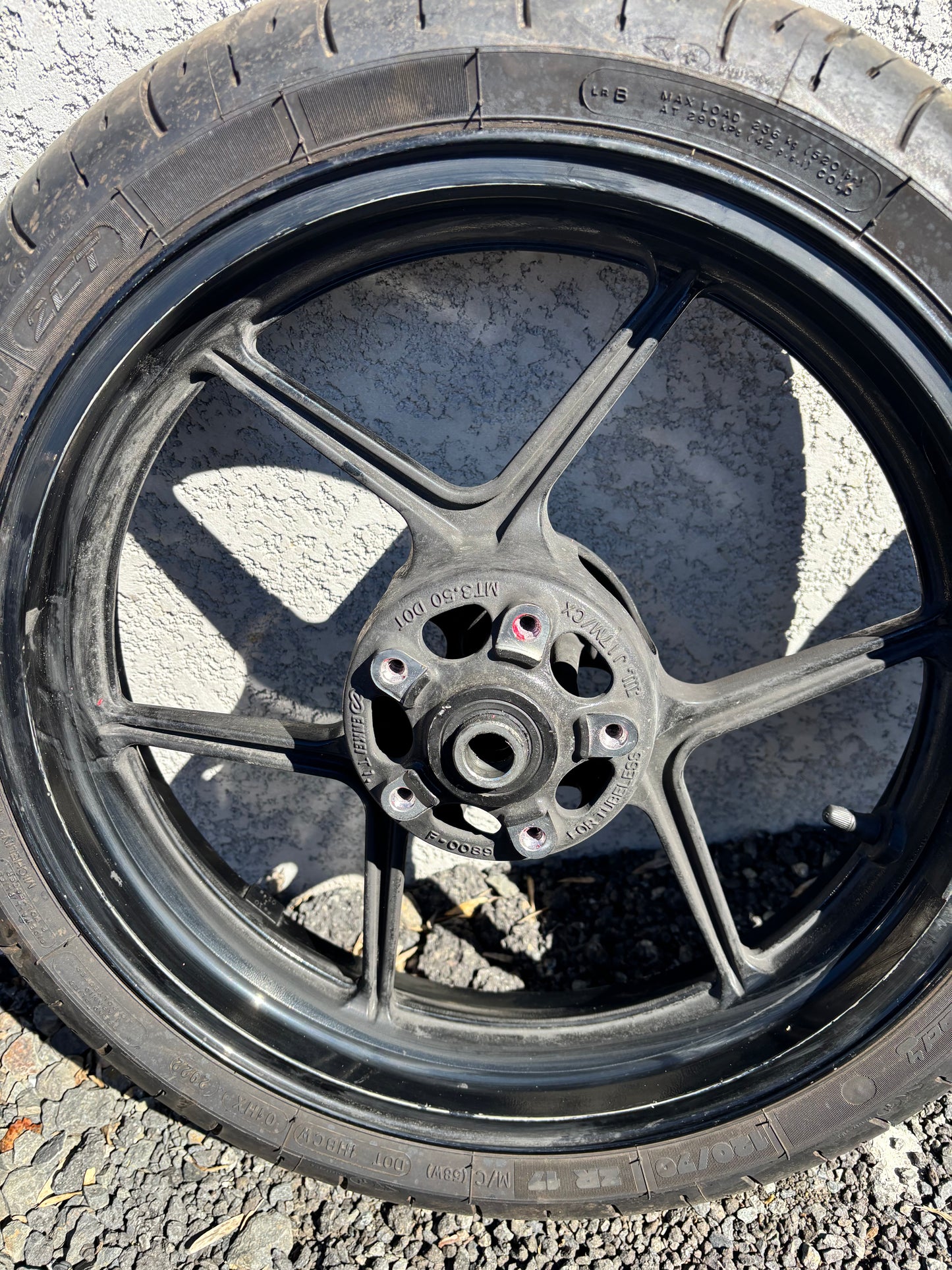 Paire Roue avant / arrière  Kawasaki Er6n Er6f 2009/2016