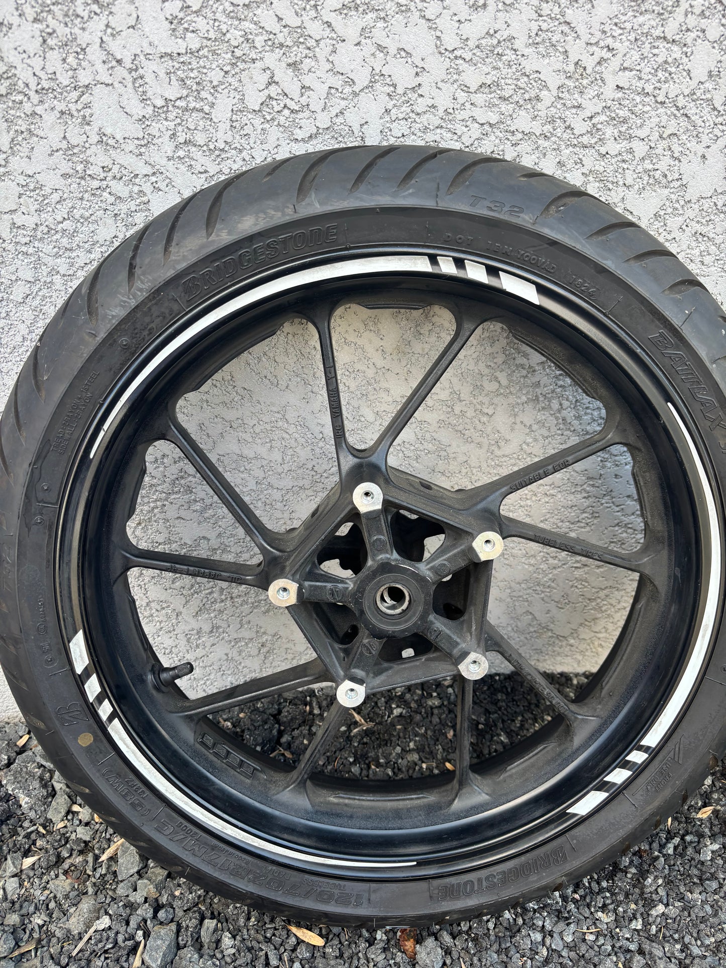 Pack jantes roues avant arrière sans abs Yamaha mt09 tracer 900 2013-2016