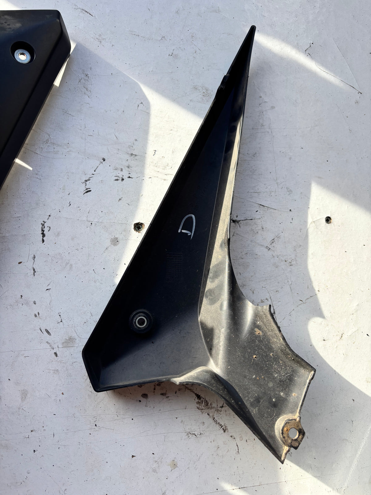 Carénage protection latérale droite Yamaha Xj6 2009 à 2016