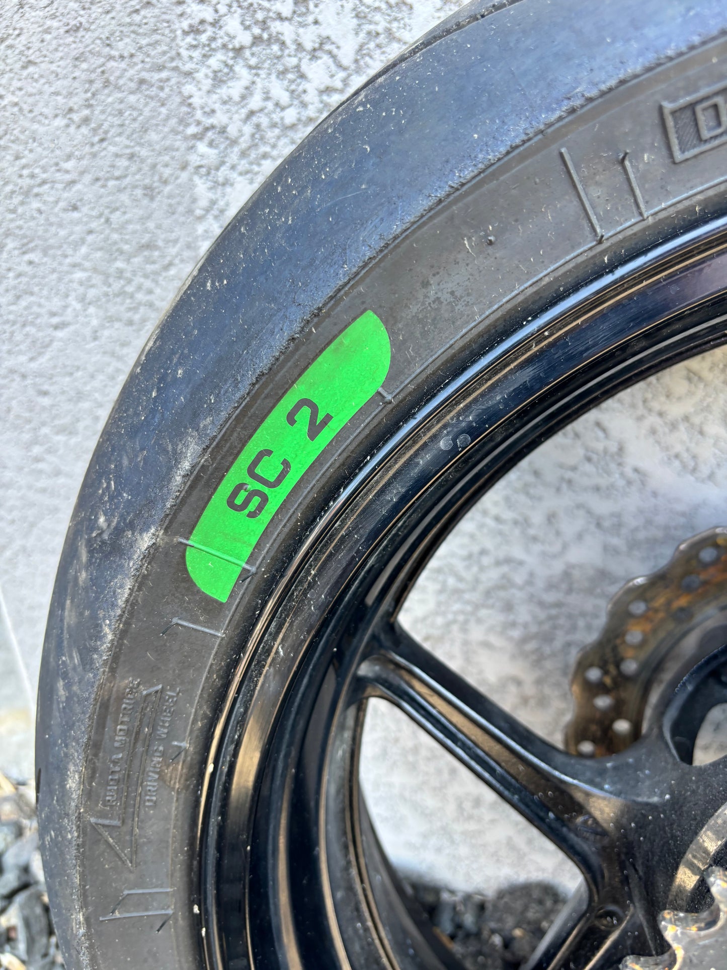 Roue jante arrière  Kawasaki zx6r 2009/2012