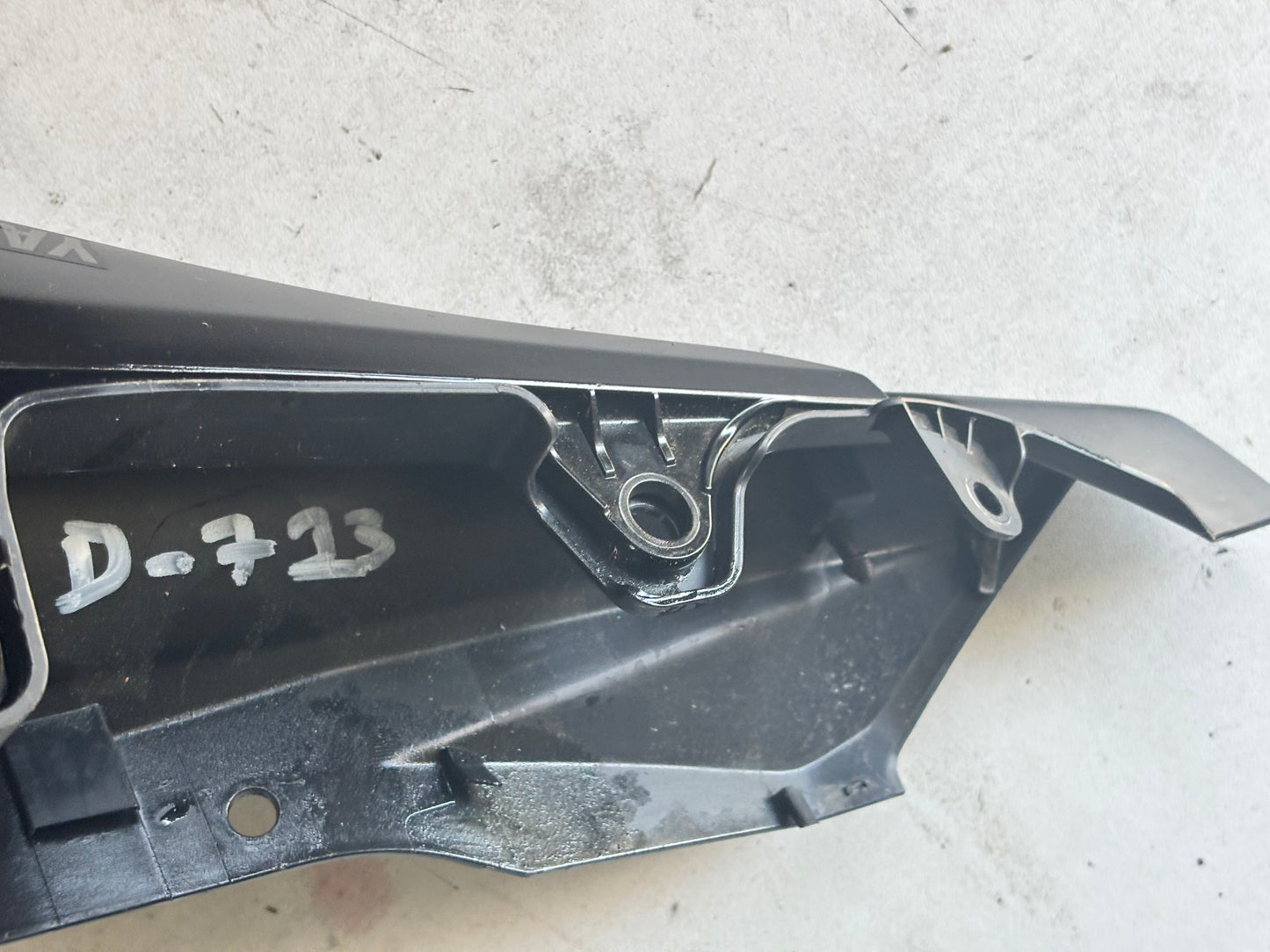 Carénage coque arrière droit et gauche Yamaha mt07 2021-2024