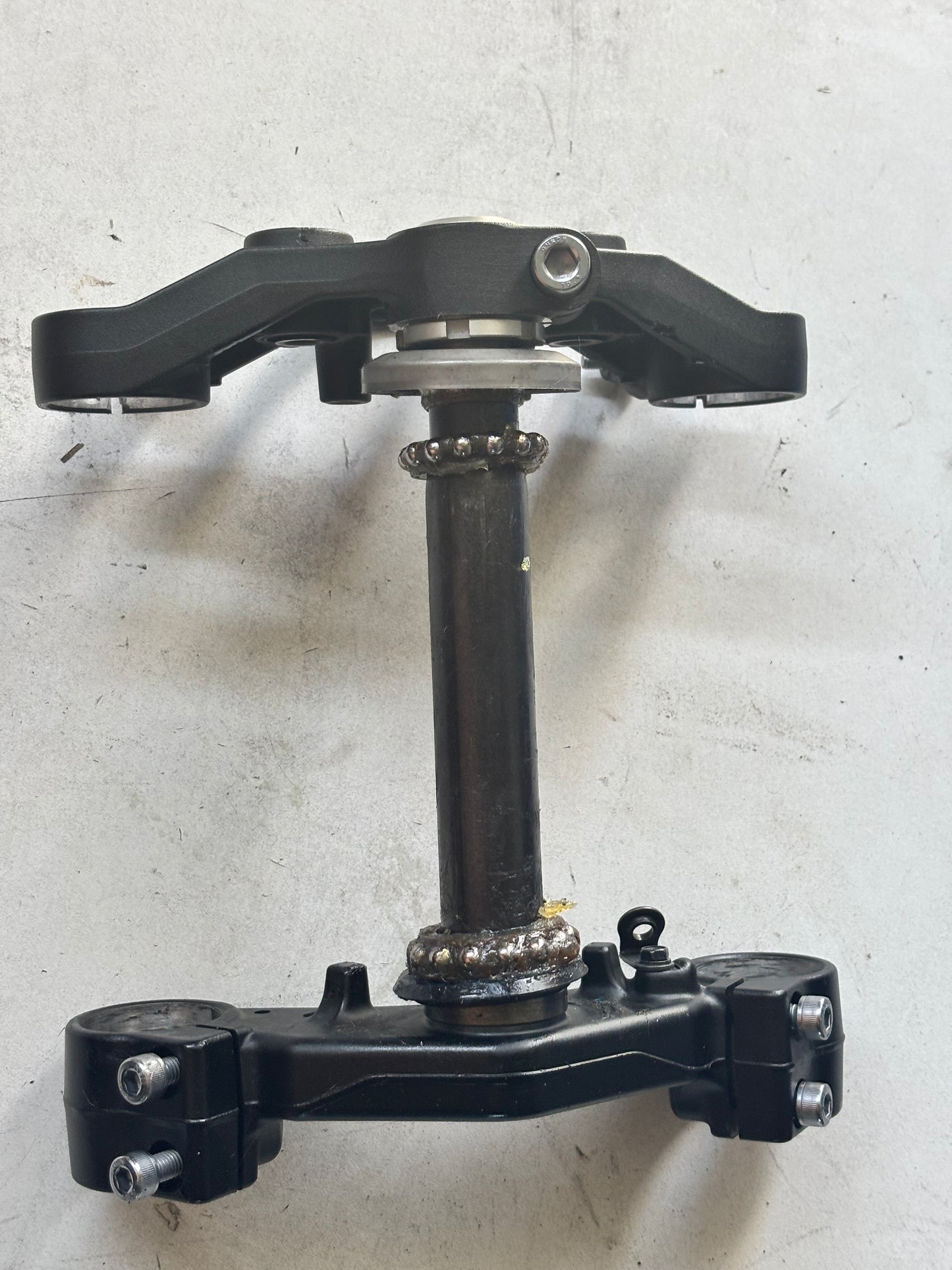Té de fourche supérieur et inférieur yamaha mt07 2014 à 2020