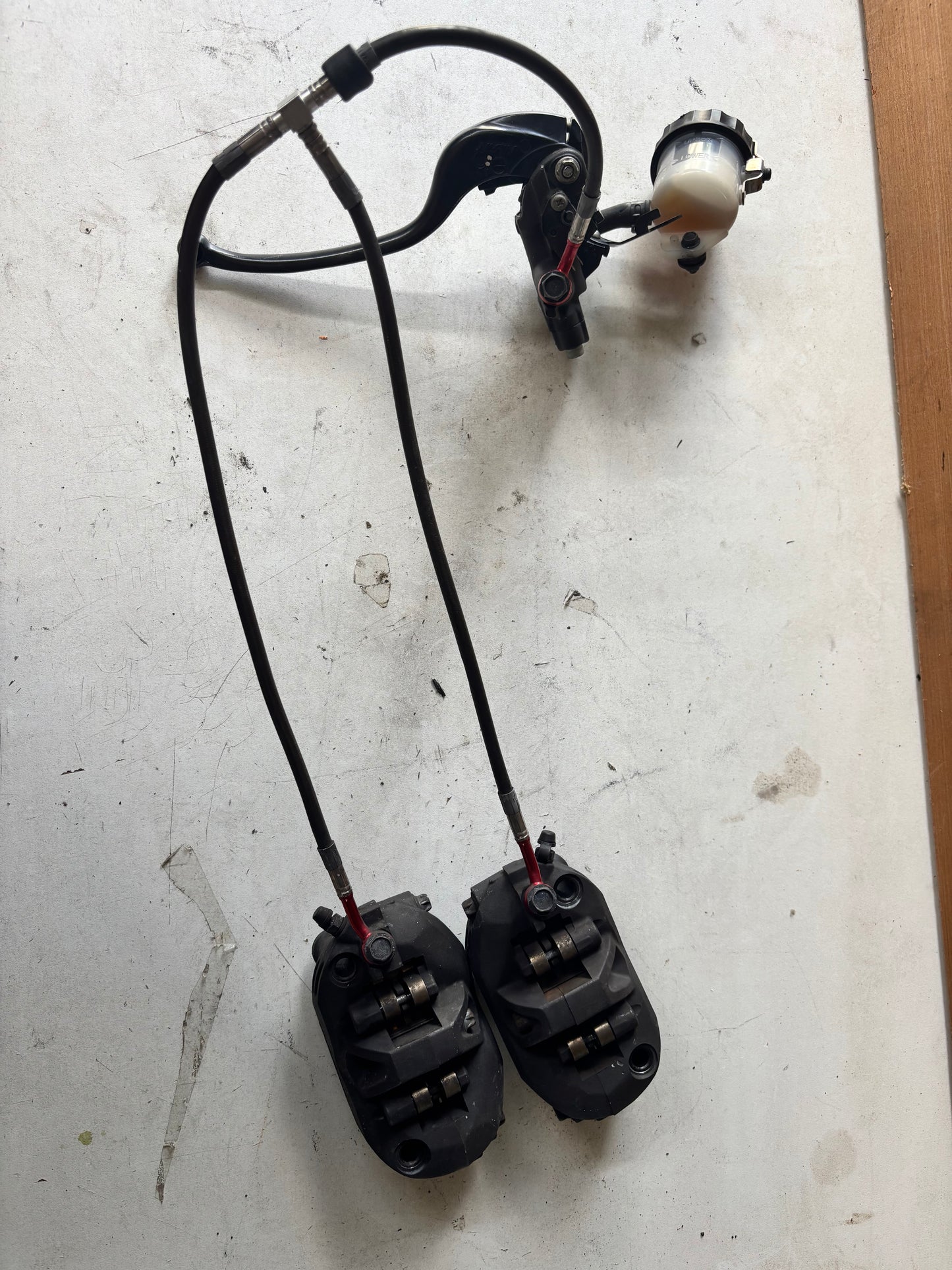 Freinage maître cylindre levier étrier Kawasaki zx6r 2009/2012