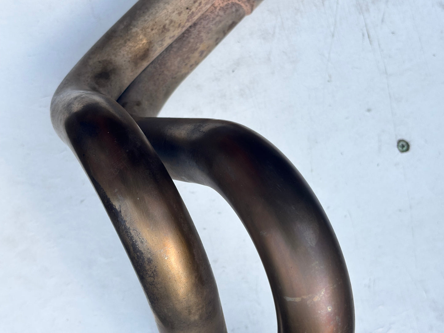 Ligne échappement origine avec silencieux dominator Kawasaki Er6n er6f 2005/2011