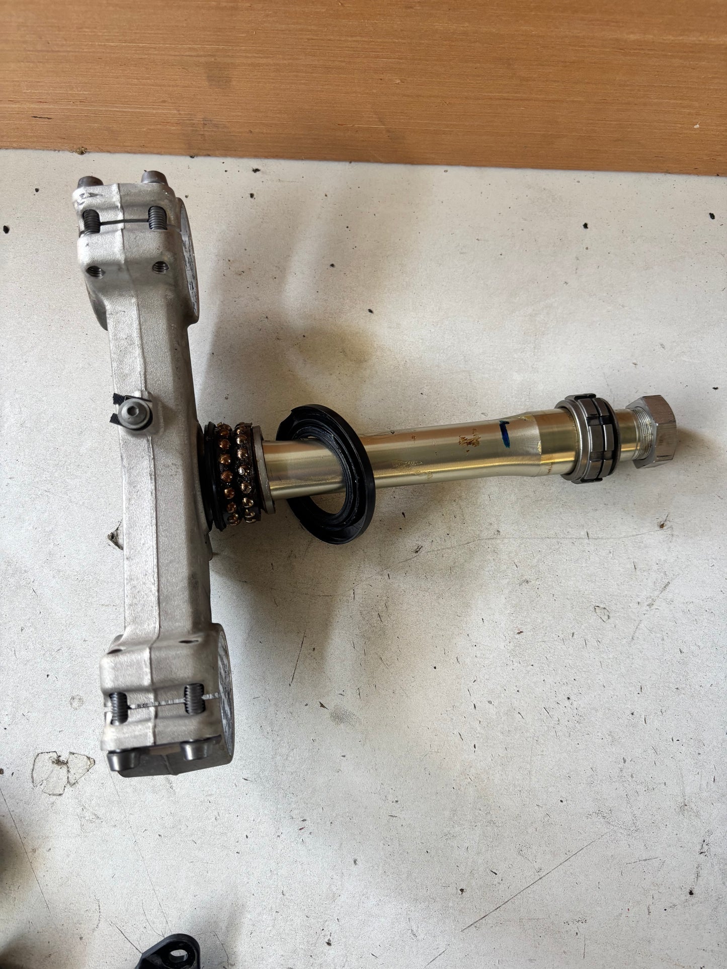 Té inférieur  Kawasaki zx6r 2009/2012