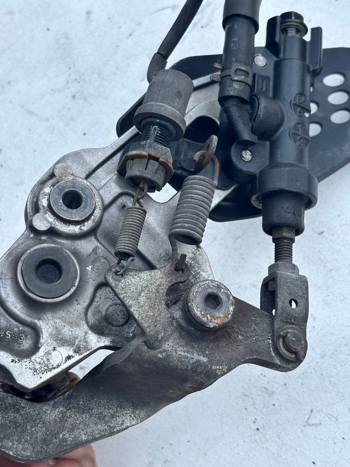 Platine droite MT 07 mt-07 2014/2024 Yamaha
