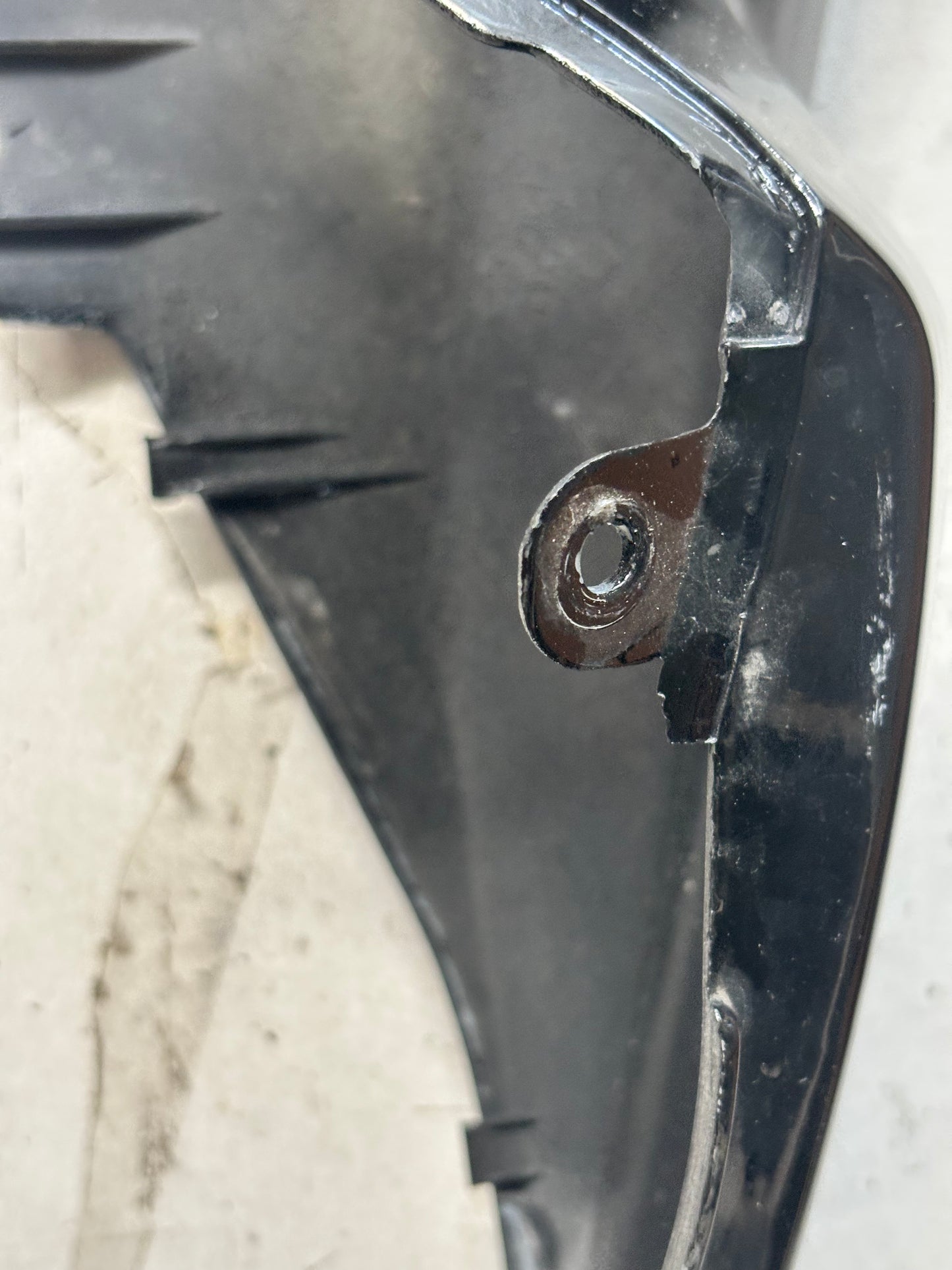 Carénage coque arrière gauche Kawasaki zx6r 2009/2012