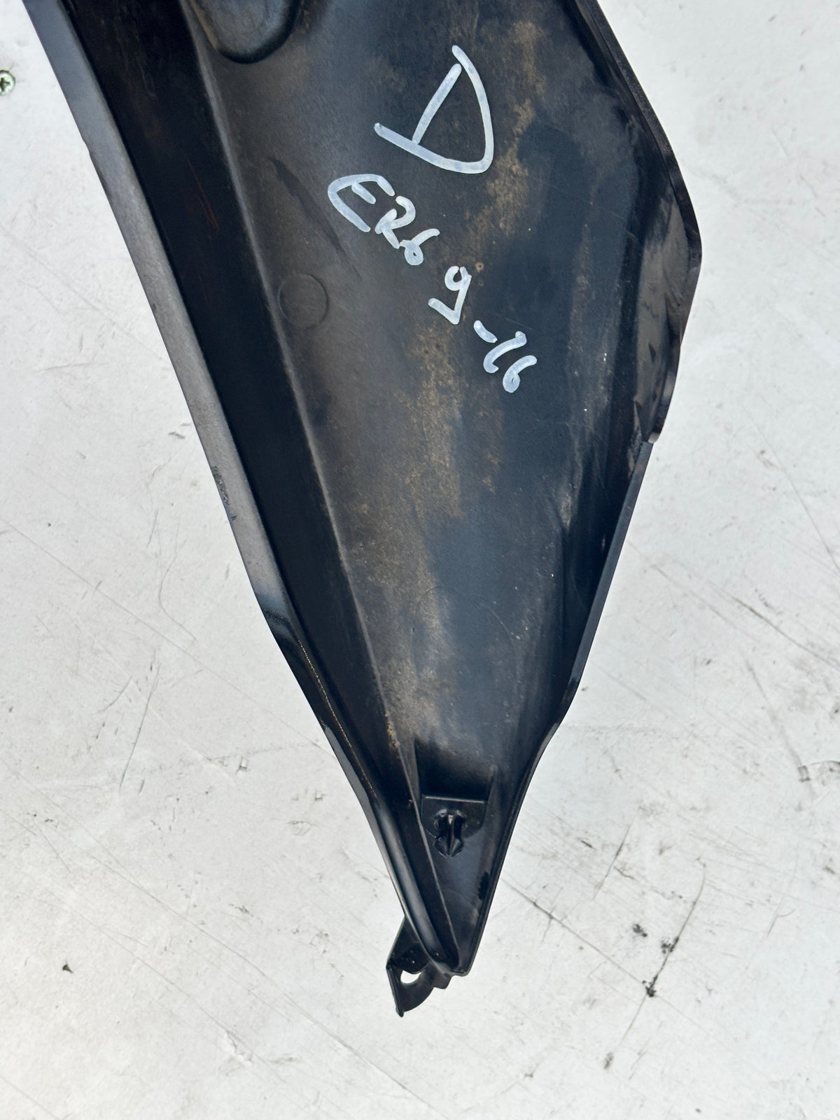 Seitenverkleidung hinten rechts Kawasaki Er6n er6f 2009/2011
