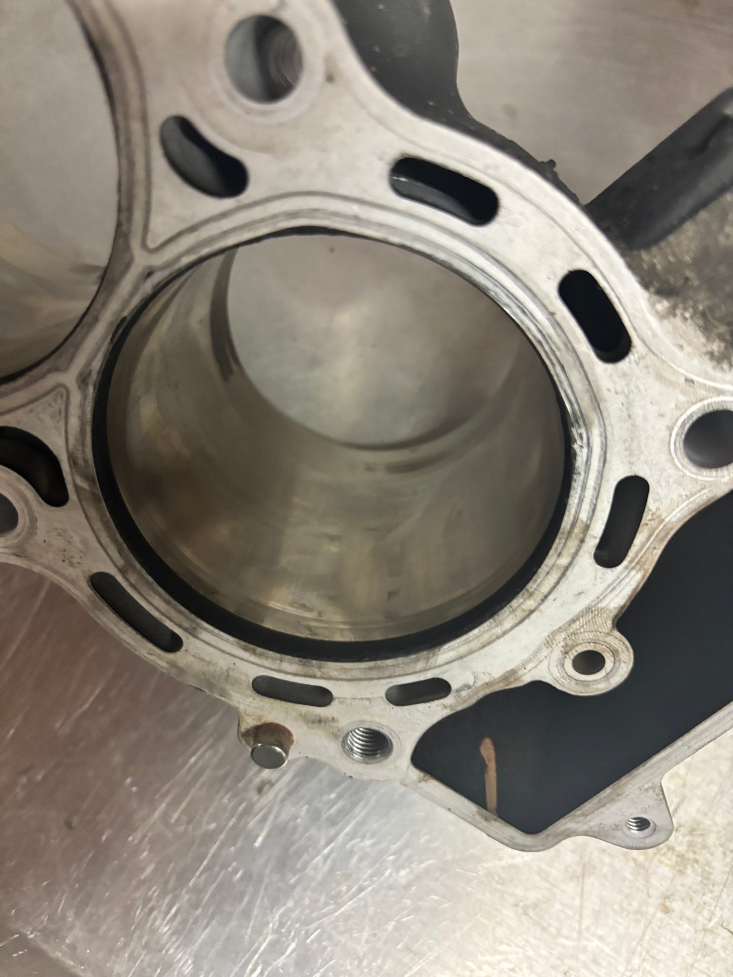 Bloc cylindre piston bielle Er6n Er6F 2012 à 2016