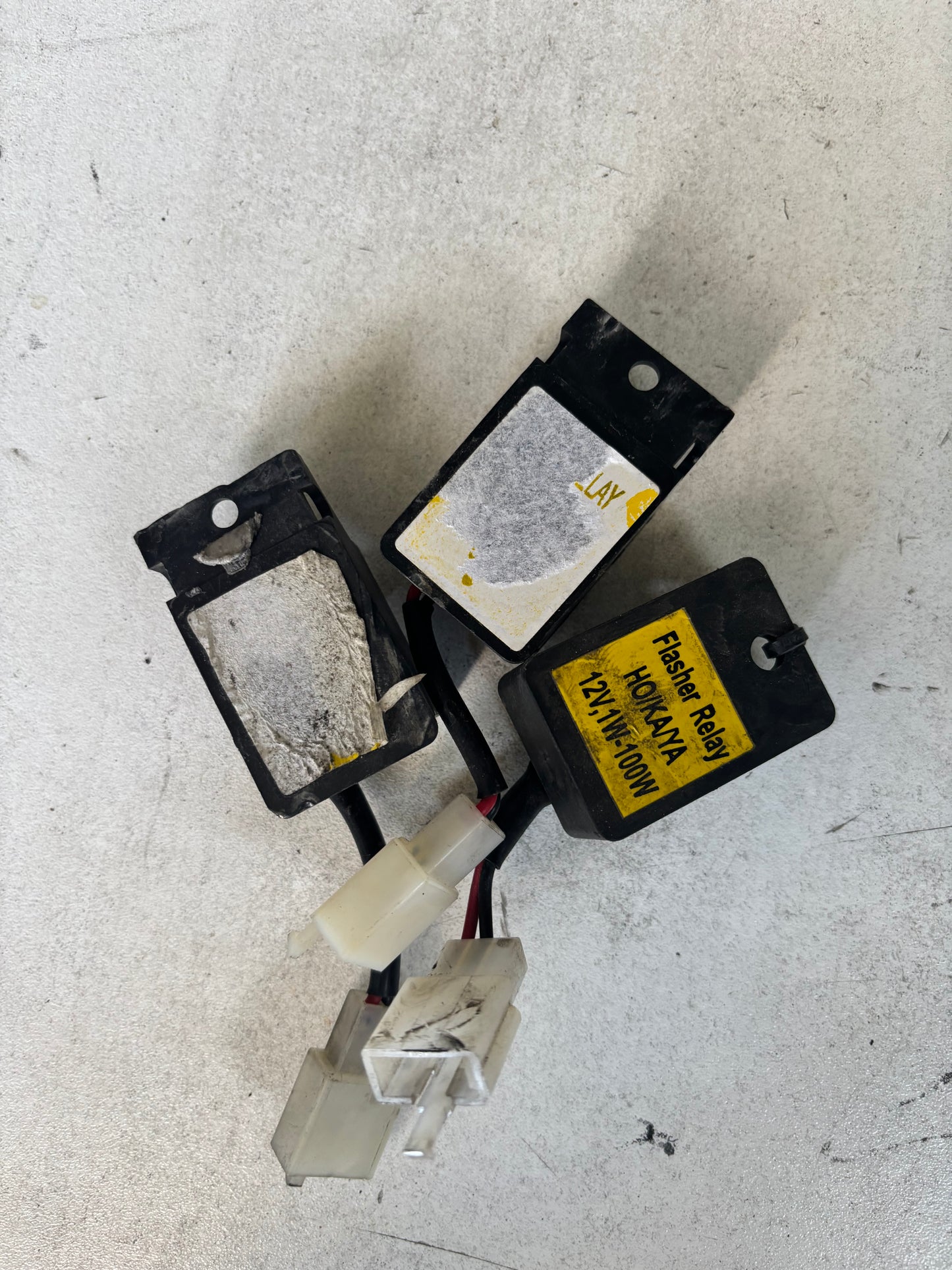 Relais boitier centrale clignotant led Kawasaki Er6n er6f 2005/2016