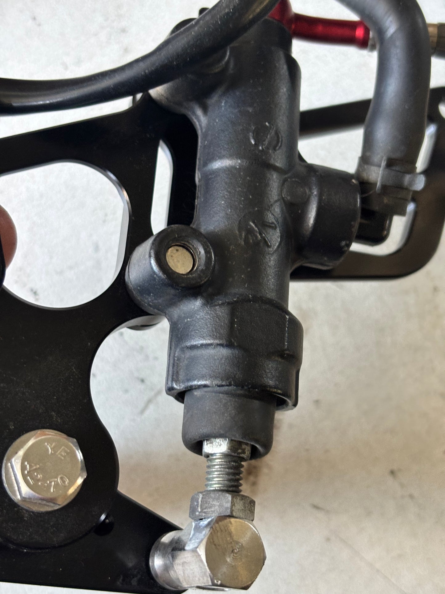 Commande reculé complète  Kawasaki zx6r 2009/2012