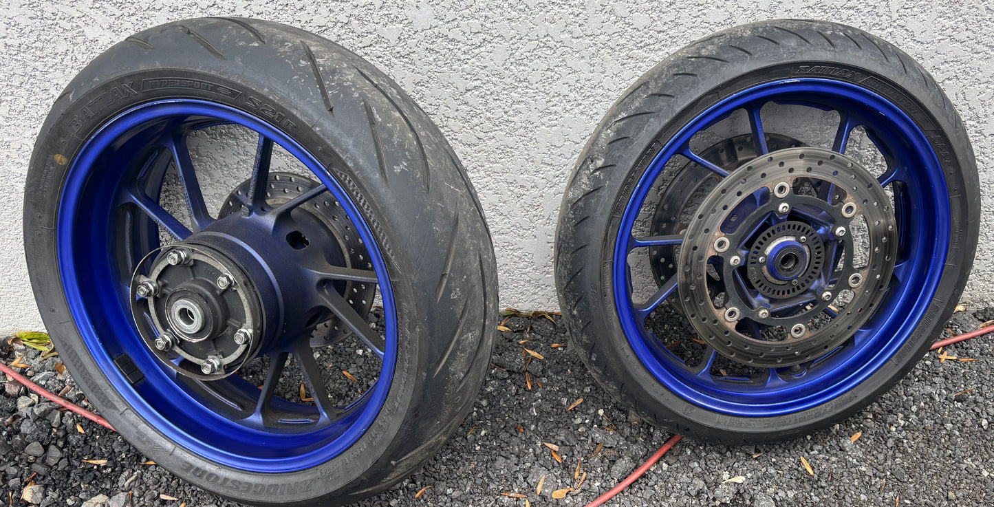 Felgenscheibe vorne hinten ABS Yamaha mt09 /tracer 2013-2020