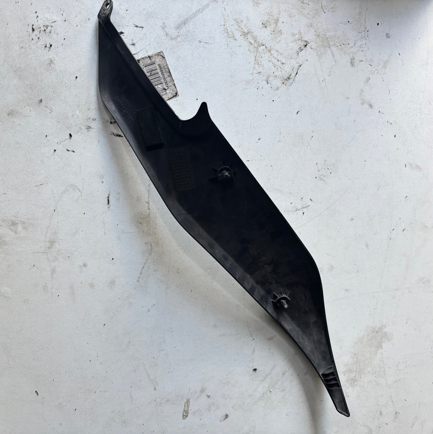 Carénage latéral gauche protection réservoir  Kawasaki Er6n er6f 2009/2011
