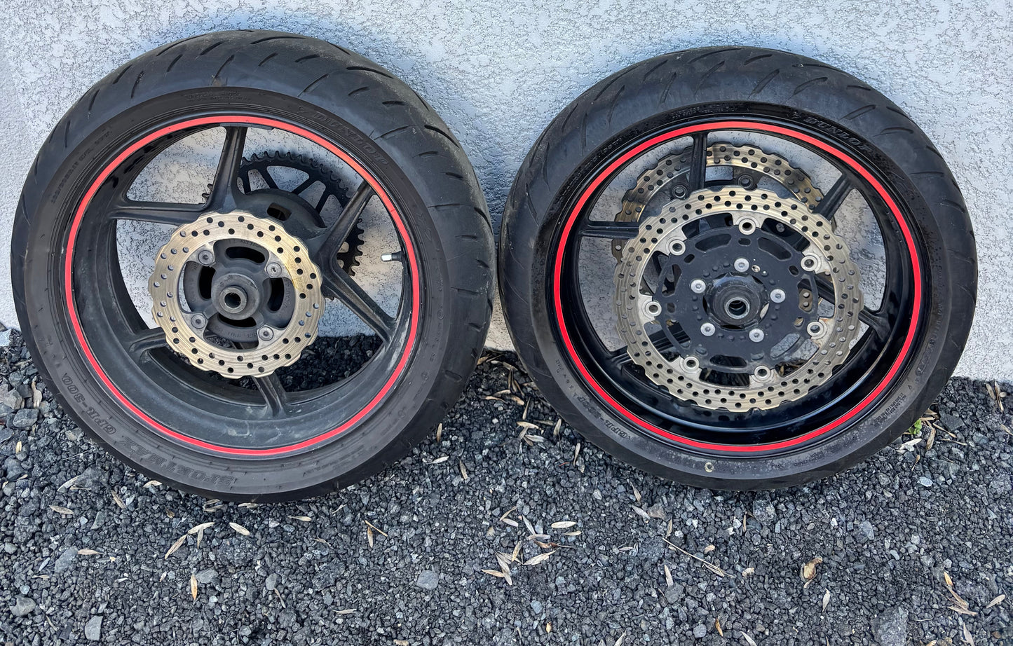 Roue avant et arrière Kawasaki Er6 2012/2016