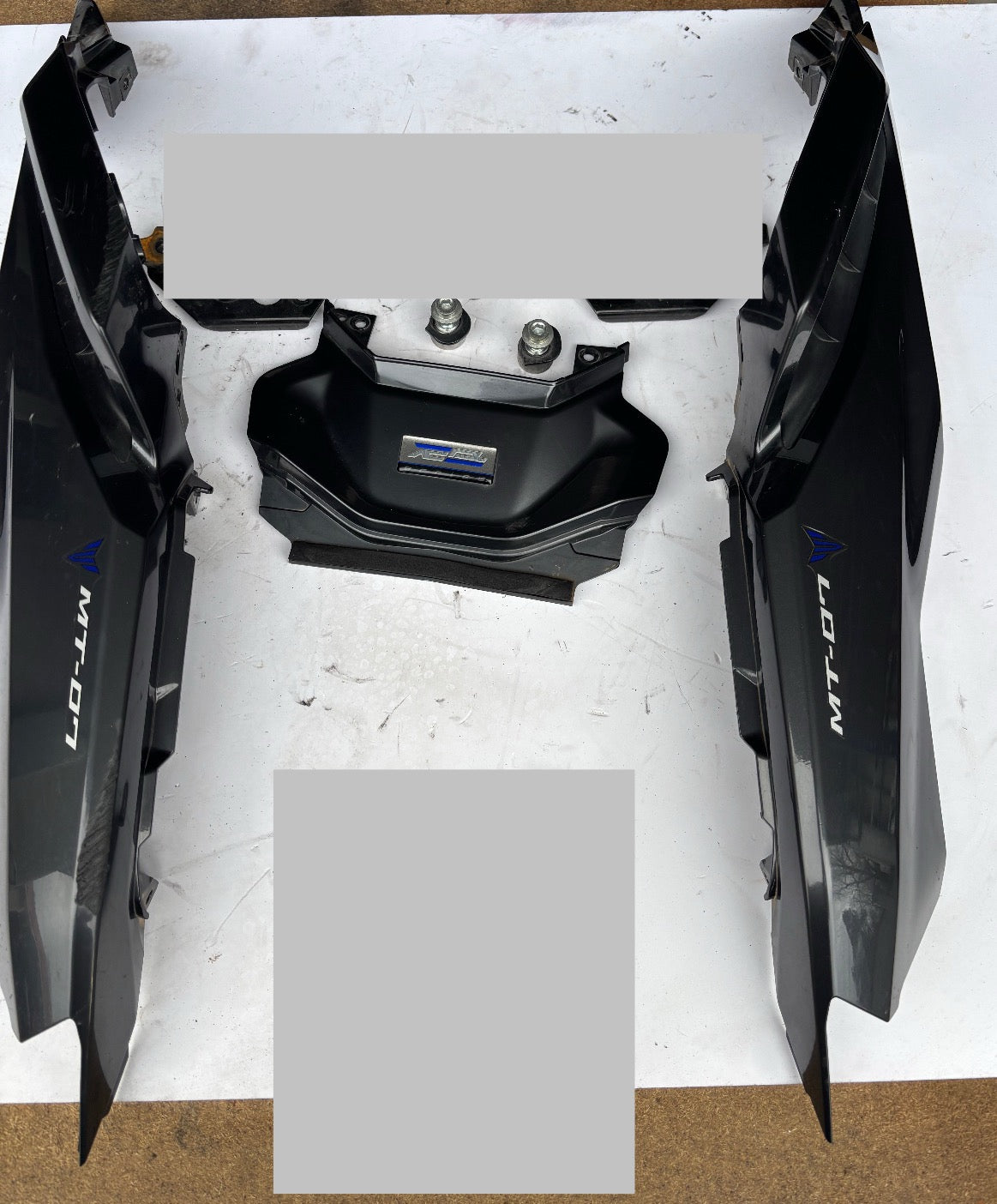 Komplette rechte und linke Heckverkleidung Yamaha mt07 2014/2017