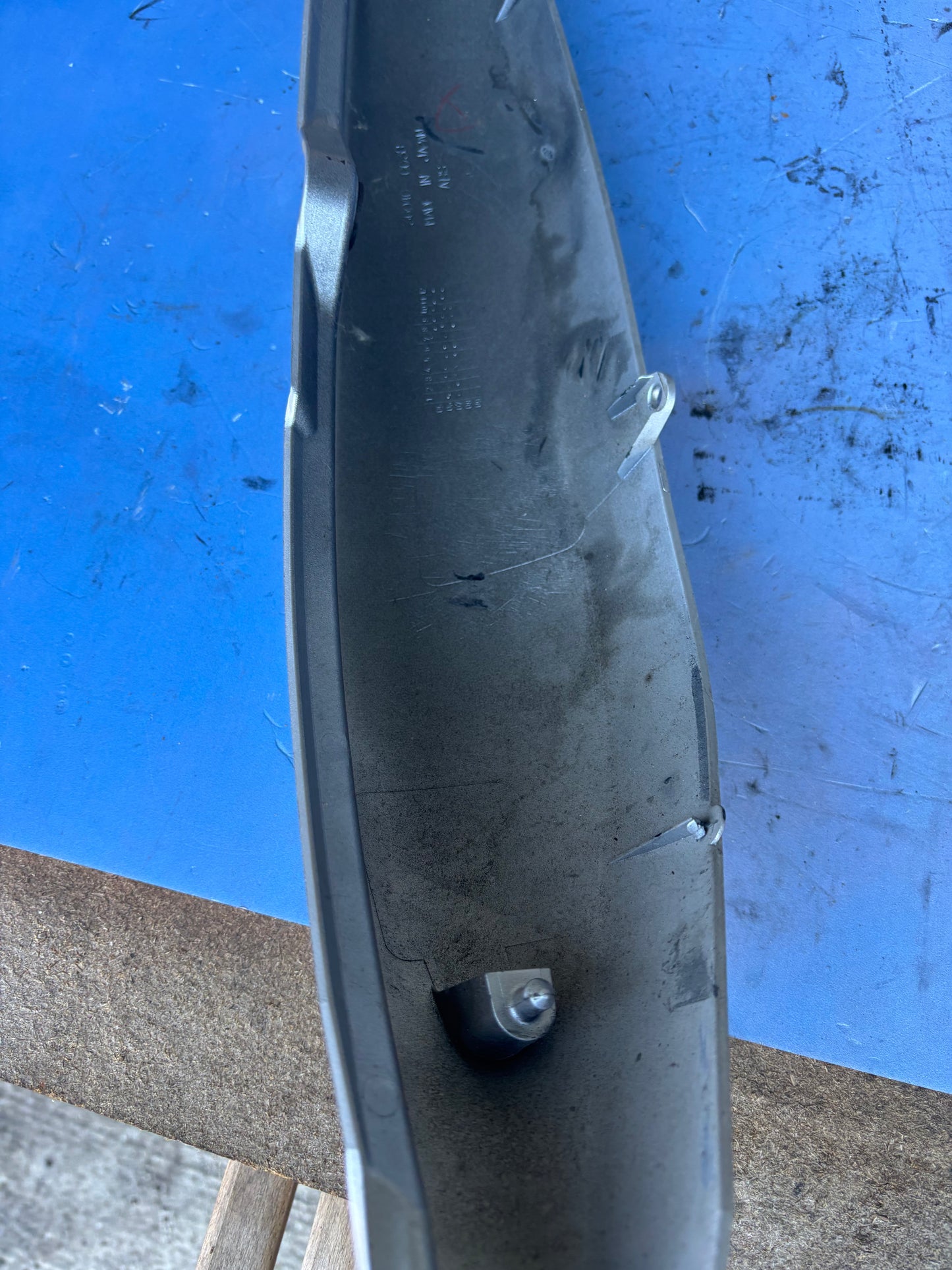 Carénage coque arrière droite Er6n er6f phase 1 2005/2008