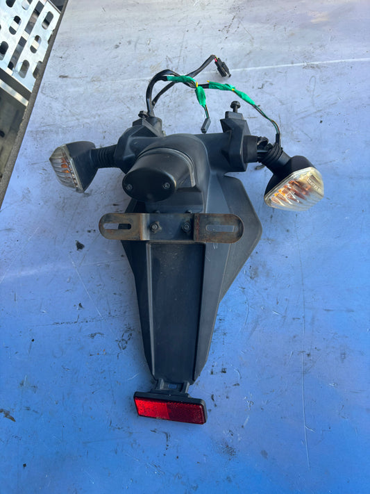 Bavette support de plaque immatriculation Kawasaki Er6n er6f 2005/2008