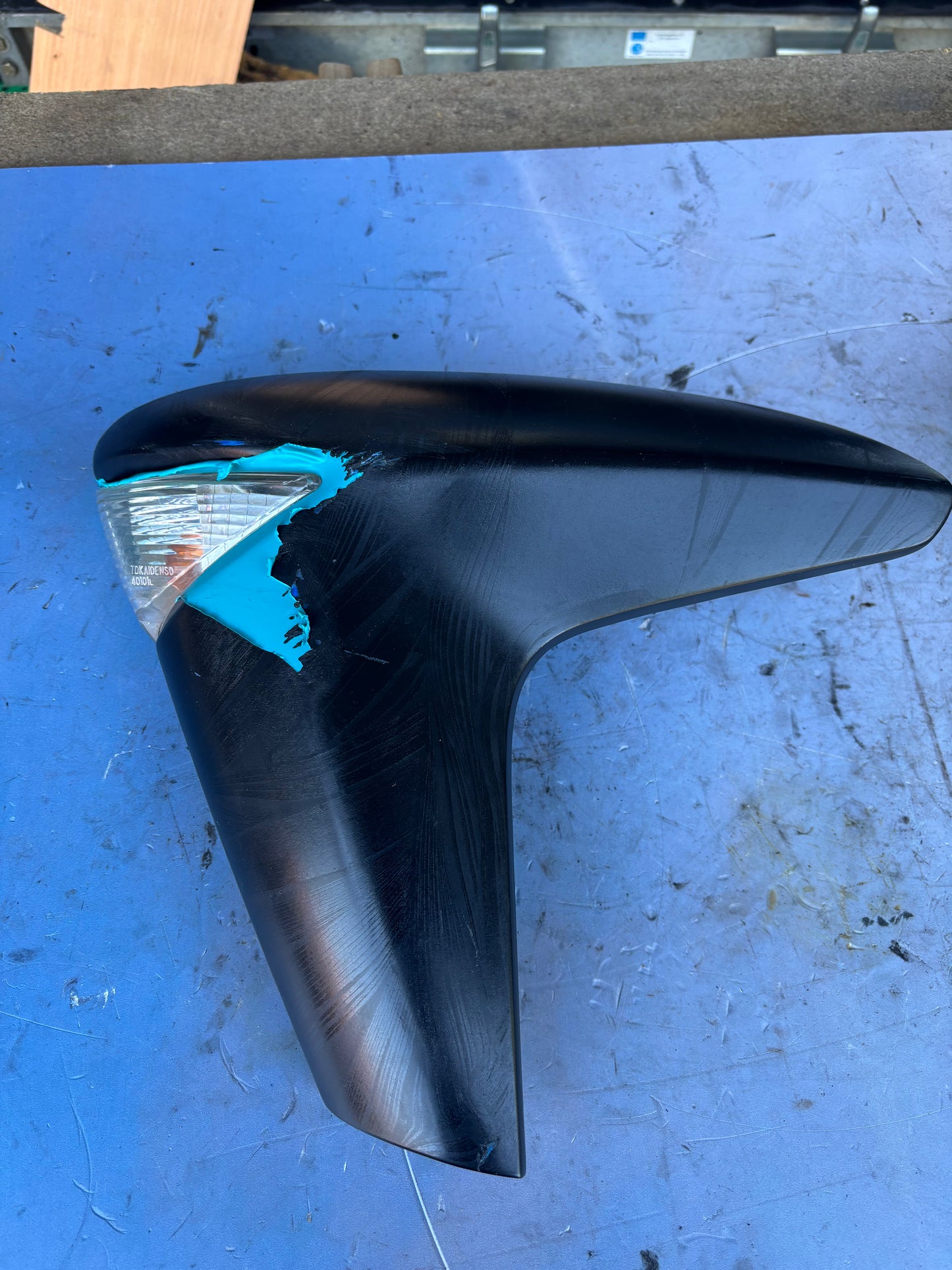 Écope gauche  avec clignotant Kawasaki Er6N 2005/2008
