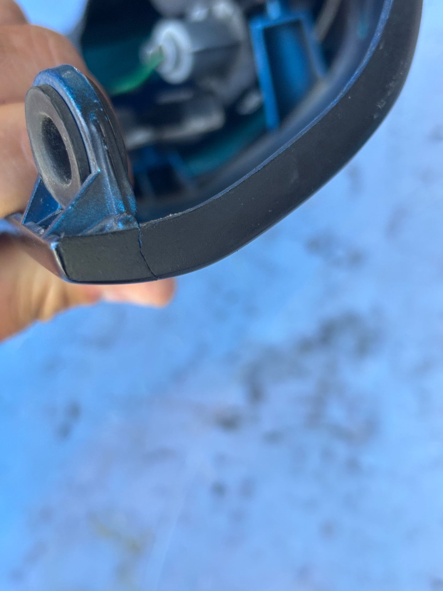 Écope gauche  avec clignotant Kawasaki Er6N 2005/2008