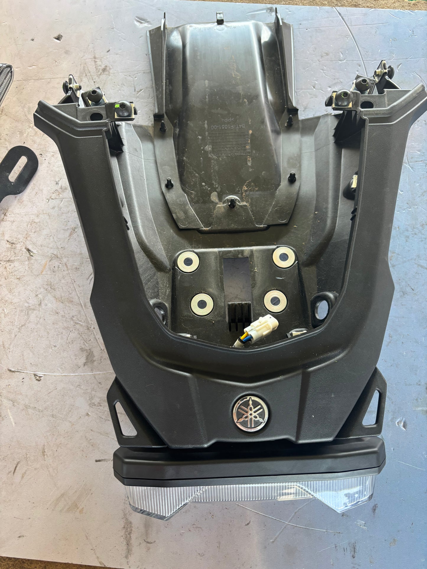 Carénage coque arrière yamaha tracer 700 2017-2024